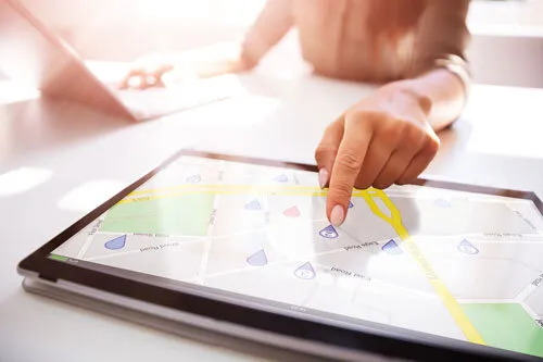 Flow Office: GPS-Standortaufzeichnung
