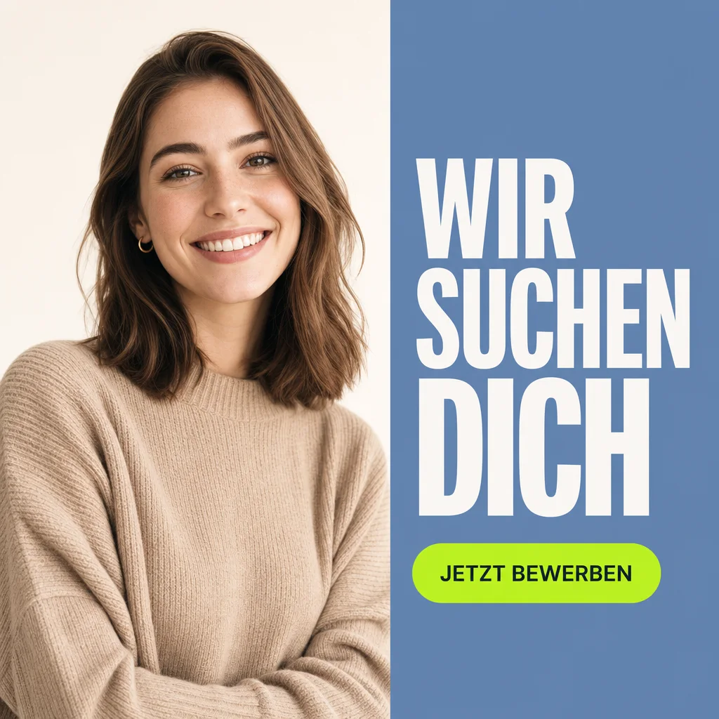 KI-Bildgenerator – Recruiting Anzeige, Variante 1