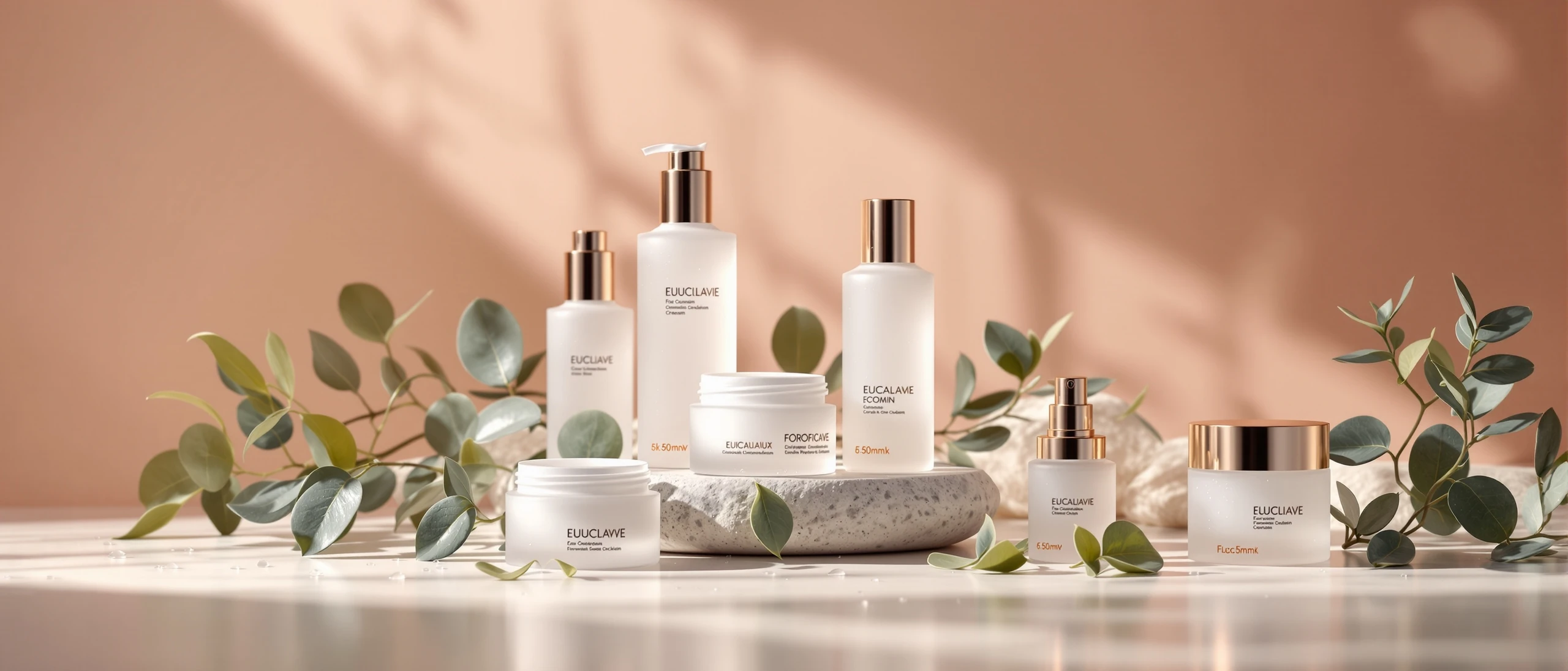 Professionelle Produktfotografie einer Naturkosmetik-Serie — Bildwelten